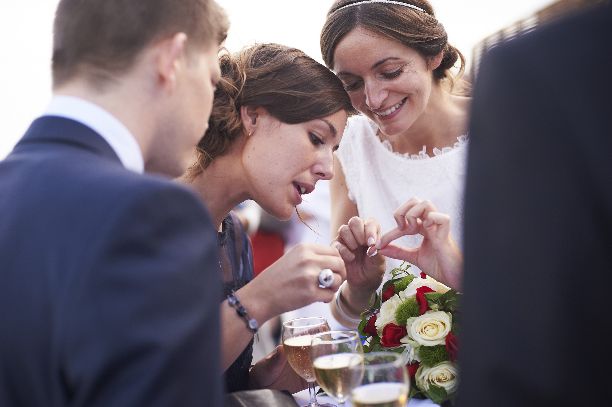 photographie de mariage cocktail repas nantes rennes vannes angers - rudy burbant
